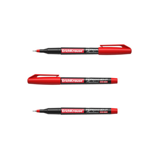 Picture of ERICHKRAUSE PERMANENT MARKER FINE RED
